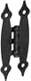 Stanley Home Designs BB8193 3-1/2-by-1-1/2-Inch Traditional Flush Cabinet Hinge, 2-Pack, Oil Rub Bronze
