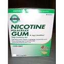 Nicotine Gum 4 mg, Cool Mint, 170 pieces