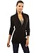 PattyBoutik Women's Collar Wrap Buckle Knit Cardigan