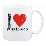 New  I Love Puerto Rico  Mug Country
