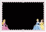 Blue Mountain Wallcoverings 31720512 Princess Self-Stick Chalkboard Wall Art, 17-Inch by 24-Inch