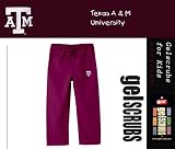NCAA Texas A&M Maroon Gelscrubs Kids Pants