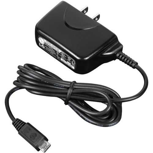 LG  Travel Charger for LG  VX7100 Glance, VX9700 Dare, 9600 Versa, 8610 Decoy, VX11000 enV Touch, 5500, AX300, 8360, VX9200 enV3, 8560 Chocolate 3, AX155, 9100, VX9100 enV2, AX-500 Swift, AX585
