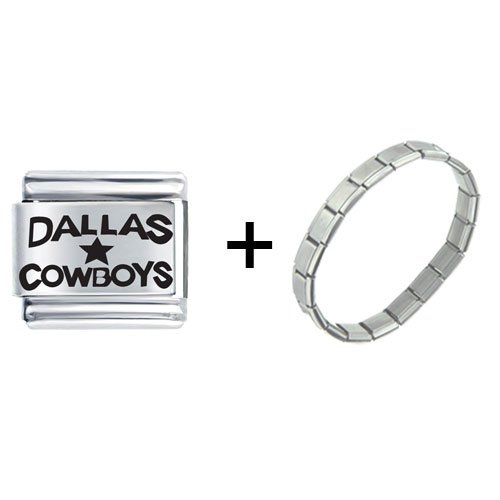 Dallas Cowboys Italian Charm Bracelet