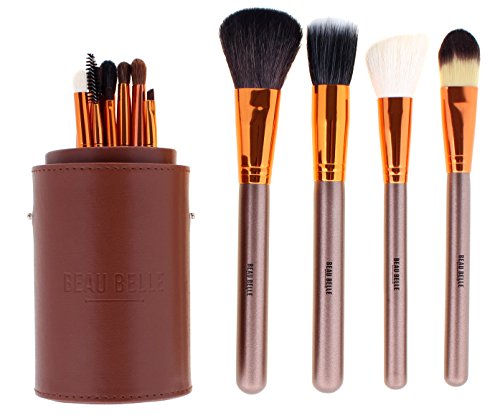 Beau Belle Makeup Brushes - Makeup Brush Holder - Makeup Brush Set - Makeup Brushes Holder - Professional Makeup Brushes - Makeup Brushes Set - Make Up Brushes - Make Up Brush Set