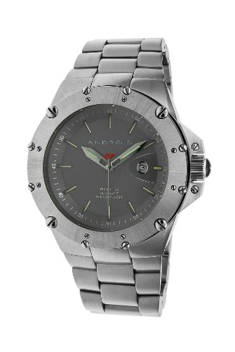 Android Men's Divemaster Enforcer T100 Tritium Tube Automatic Watch AD535BK