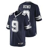 Mens Tony Romo #9 Dallas Cowboys NFL Limited Jersey by Nike (Navy-White)
