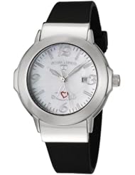 Swiss Legend Womens 20031L-02 Love Connection Collection Black Rubber Watch