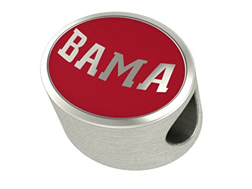 Alabama Crimson Tide Enamel Bead Charm