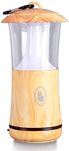 Camping Lamp,Portable LED Camping Lantern with Hanging Hook,Dimmable Colorful Camping Light with Rechargeable Battery (colorful light)