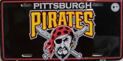 Pittsburgh Pirates License Plate Frame MLB