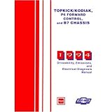 1994 CHEVY KODIAK TOPKICK Emissions Service Manual Book by Chevrolet