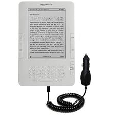 Schnelles Auto / Car Ladegerät für Amazon Kindle 2 / DX - von Gomadic mit TipExchange Technology