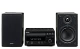 NEW DENON DM38SBK BLACK MICRO SYSTEM IPOD PORT USB REMOTE (Home & Office)