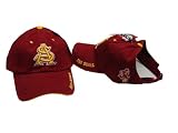 Arizona State Sun Devils ASU NCAA Adult Adjustable Dark Red Half-Open Hat / Cap