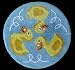 Rubber Ducky Bath Rug, Round 28"