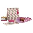 Recycled Caterpillar Canvas Sack (Magenta/Brown)