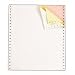 TOPS Carbonless Computer Paper Ream with 1/2 Inch Removable Margins, 9.5 x 11 Inches, 3-Part, 15 Pound, 1100 Sheets, White and Canary and Pink, (55179)