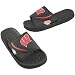 These Wisconsin Badgers Slide Sandals give you easy to wear comfort for a walk in the park, on the 
beach, or through your favorite tailgating spot. Features full color team logo on sandal top.