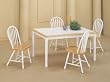 Natural 60" Dining Table Set By Coaster Furniture