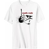 T-Shirt White  Math Rock , ... Feel The Music !  Music