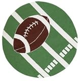 IMAGE OF Surya PLY6018-8RD Playground Rug- 100% Jute- Hand Hooked- Green/White/Brown- 8 ROUND