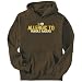 Hoodie Mens Brown 