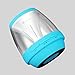 Bluetooth Speakers, Eachine Vivid Jar Portable Bluetooth Speaker with Lights, FM Radio, Compatible with iPhone, iPad, Samsung and More, Blue