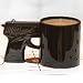 Hand Gun Shaped Novelty Coffee Mug - Ceramic 12 oz