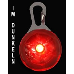 LED Leuchtanh�nger Leuchthalsband Led Hundehalsband in ROT von der Marke PRECORN