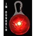 LED Leuchtanh�nger Leuchthalsband Led Hundehalsband in ROT von der Marke PRECORN