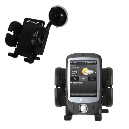 HTC Touch Flexible Car Windshield Holder - Gomadic Brand
