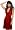 Red Marilyn Pleated Halter Sexy Party Cocktail Dress , Small