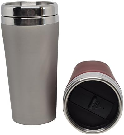 The Fanatic Group Set of 2 16 Ounce Stainless Steel Tumbler Set for NCAA University of Alabama Crimson Tide