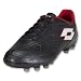 Lotto Futura 500 Soccer Shoes (Graphite Black/Risk Red)