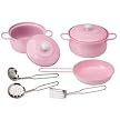 Alex Gourmet 8-pc. Enamel Cooking Set - Red