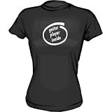 Buy Guitar Player Inside Women's tee Shirt in 6 Colors Small thru XXL by 99 VOLTS