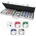 500 11.5gm High Roller Numbered Poker Chips