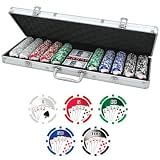 500 115gm High Roller Numbered Poker Chips