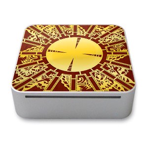 Mac Mini Skin - Key To Hell