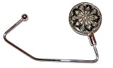 Black and Silver Starburst Purse Hanger
