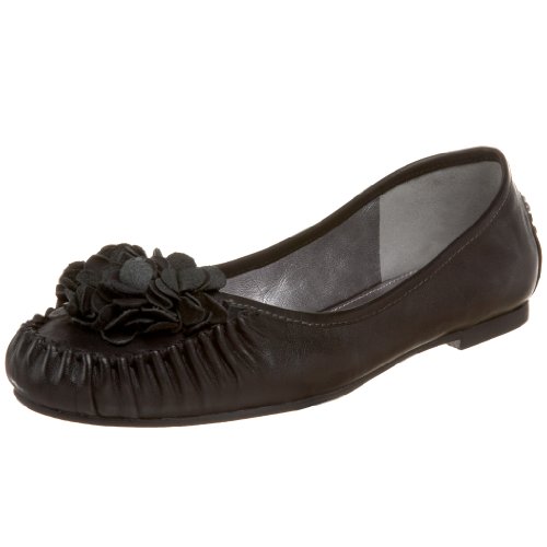 ECCO Women's Genova 97633 Flat,Black,39 EU (US Women's 8-8.5 M)