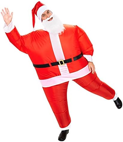 Santa Inflatable Adult Costume - One-Size