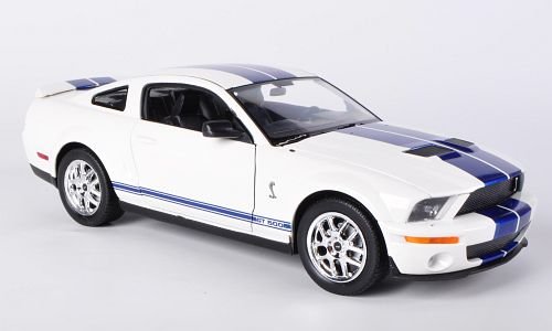 Shelby Cobra GT500, weiss/met.-blau,