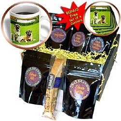 Dogs Mustiff - Mastiff - Coffee Gift Baskets - Coffee Gift Basket by Decaf Espresso Roast