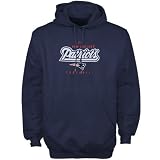 New England Patriots Navy Blue Critical Victory Hoody Sweatshirt