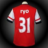 サッカーユニフォーム 【2013モデル】 ◆アーセナル ホーム ◆宮市亮 背番号31 ◆レプリカサッカーユニフォーム ◆大人用 M