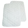 American Baby Company Waterproof Quilted Lap and Burp Pad 2 Pack Set