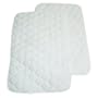 American Baby Company 2 Pack Waterproof Quilted Lap and Burp Pad Covers Set