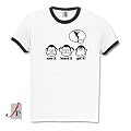 DIE DREI AFFEN - SAW IT - HEARD IT - GOT IT! - CLIMB KLETTERN BERGSTEIGEN Ringer-T-Shirt